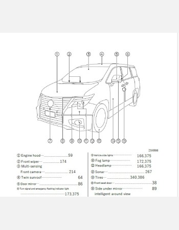 nissan elgrand 2021-2022 owners manual in english